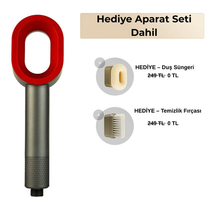 Yüksek Basınçlı Filtreli Duş Başlığı