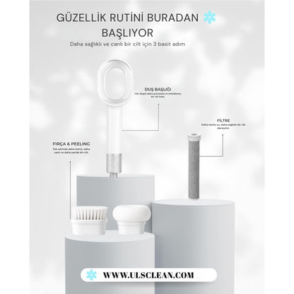 Yüksek Basınçlı Filtreli Duş Başlığı