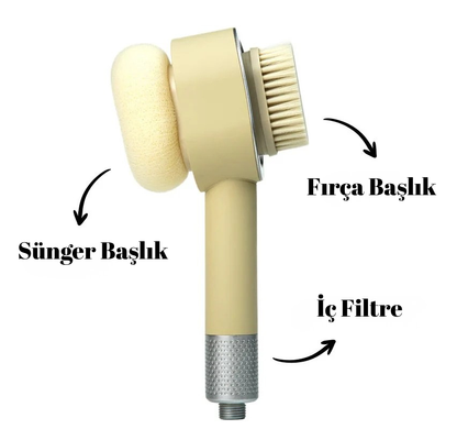 Yüksek Basınçlı Filtreli Duş Başlığı
